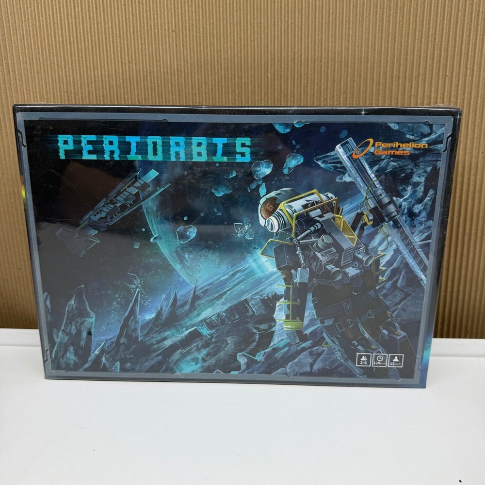 Periorbis Board Game Perihelion Games Sci-Fi Asteroid Mining Strategy New Sealed